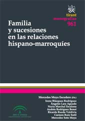 E-book, Familia y sucesiones en las relaciones hispano-marroquíes, Tirant lo Blanch