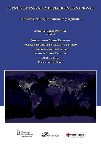 E-book, Fuentes de energía y derecho internacional : conflictos, principios, sanciones y seguridad, Dykinson