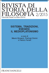 Artículo, Metafisica e teologia nel medioplatonismo, Franco Angeli