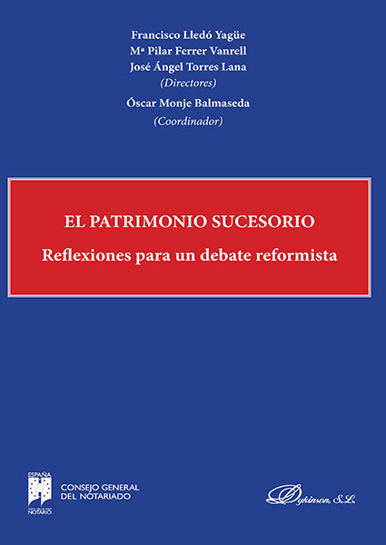 E-book, El patrimonio sucesorio : reflexiones para un debate reformista, Dykinson