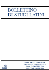 Article, Il furor come chiave di lettura del poema di Lucano, Paolo Loffredo iniziative editoriali