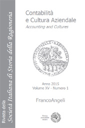Artículo, Contabilità per il governo delle istituzioni ecclesiastiche : un case history, Franco Angeli