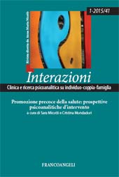 Artikel, Paura dell'inconscio, fiducia nell'inconscio nel dialogo tra pediatri e psicoterapeuti, Franco Angeli