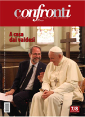 Article, Il papa incontra i metodisti e i valdesi ; Era ora!, Com Nuovi Tempi