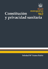 E-book, Constitución y Privacidad Sanitaria, Suárez Rubio, Soledad María, Tirant lo Blanch