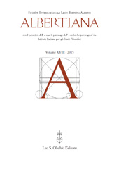 Heft, Albertiana : XVIII, 2015, L.S. Olschki