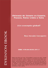 E-book, La violencia de género en España, Francia, Reino Unido e Italia : ¿un concepto global?, Dykinson