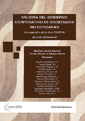 E-book, Mejora del Gobierno Corporativo de sociedades no cotizadas : a propósito de la Ley 31/2014, de 3 de diciembre, Dykinson