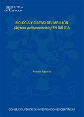 E-book, Biología y cultivo del mejillón (Mytilus Galloprovincialis) en Galicia, CSIC, Consejo Superior de Investigaciones Científicas