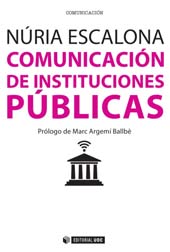 eBook, Comunicación de instituciones públicas, Escalona, Núria, Editorial UOC