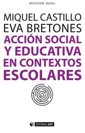 E-book, Acción social y educativa en contextos escolares, Editorial UOC