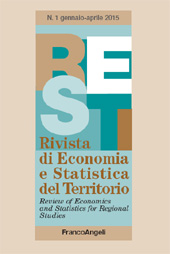 Fascículo, Rivista di economia e statistica del territorio : 1, 2015, Franco Angeli