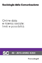 Articolo, Limiti e possibilità degli online social data, Franco Angeli