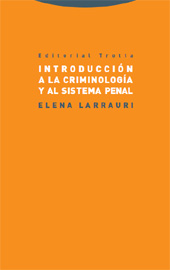 eBook, Introducción a la criminología y al sistema penal, Trotta