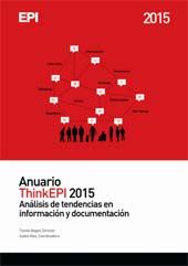 E-book, Anuario ThinkEPI 2015 : análisis de tendencias en información y documentación, Editorial UOC