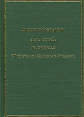 eBook, Apología, o, Discurso sobre la magia en defensa propia ; Floridas ; [prólogo de El dios de Sócrates ], CSIC, Consejo Superior de Investigaciones Científicas