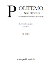 Fascicolo, Polifemo XXI secolo : a journal for history of religions in the XXI century : II, 2015, Createspace