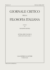 Article, Giovanni Gentile : Bibliografia 1994-2014, Le Lettere