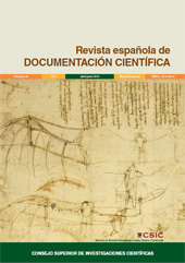 Fascículo, Revista española de documentación científica : 38, 2, 2015, CSIC, Consejo Superior de Investigaciones Científicas