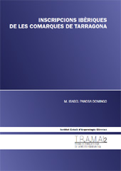 eBook, Inscripcions ibèriques de les comarques de Tarragona (IICT), Panosa Domingo, Maria Isabel, Institut Català d'Arqueologia Clàssica