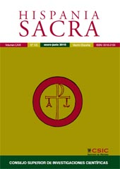 Issue, Hispania Sacra : LXVII, 135, 1, 2015, CSIC, Consejo Superior de Investigaciones Científicas