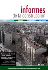 Issue, Informes de la construcción : 67, n° extra 1, 2015, CSIC, Consejo Superior de Investigaciones Científicas
