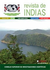 Fascicule, Revista de Indias : LXXV, 264, 2, 2015, CSIC, Consejo Superior de Investigaciones Científicas
