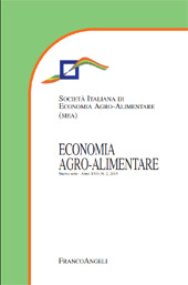 Fascicolo, Economia agro-alimentare : XVII, 2, 2015, Franco Angeli