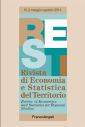 Fascículo, Rivista di economia e statistica del territorio : 2, 2015, Franco Angeli