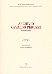 E-book, Archivio Osvaldo Peruzzi : inventario, Polistampa