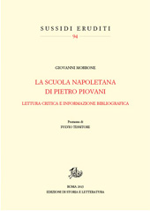 E-book, La scuola napoletana di Pietro Piovani : lettura critica e informazione bibliografica, Edizioni di storia e letteratura
