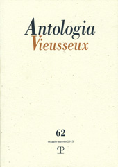 Fascicolo, Antologia Vieusseux : XXI, 62, 2015, Polistampa
