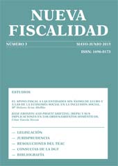 Issue, Nueva fiscalidad : 3, 2015, Dykinson