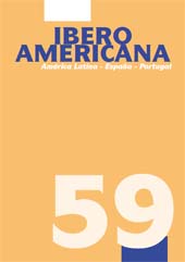 Heft, Iberoamericana : América Latina ; España ; Portugal : 59, 3, 2015, Iberoamericana Vervuert