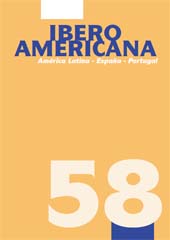 Heft, Iberoamericana : América Latina ; España ; Portugal : 58, 2, 2015, Iberoamericana Vervuert