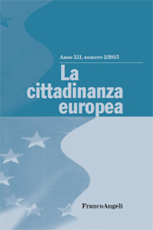 Heft, La cittadinanza europea : XII, 2, 2015, Franco Angeli