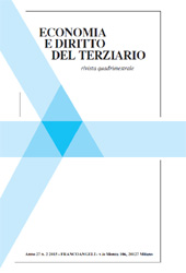 Artículo, Un'analisi dei raggruppamenti strategici nella fornitura di servizi logistici, Franco Angeli