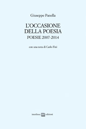 E-book, L'occasione della poesia : poesie 2007-2014, Panella, Giuseppe, author, Interlinea