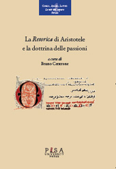 E-book, La Retorica di Aristotele e la dottrina delle passioni, Pisa University Press