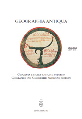 Fascículo, Geographia antiqua : XXIII/XXIV, 2014/2015, L.S. Olschki