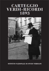 eBook, Carteggio Verdi-Ricordi 1893, Istituto nazionale studi verdiani : Fondazione Teatro regio di Parma
