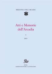 Artikel, Traditio memoriae : ritratto di Maria Teresa Acquaro Graziosi, Edizioni di storia e letteratura