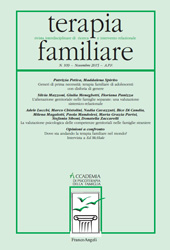 Article, L'alienazione genitoriale nelle famiglie separate : una valutazione sistemico-relazionale, Franco Angeli