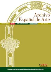 Heft, Archivo Español de Arte : LXXXVIII, 351, 3, 2015, CSIC, Consejo Superior de Investigaciones Científicas