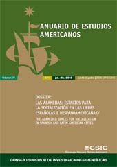 Fascículo, Anuario de estudios americanos : 72, 2, 2015, CSIC, Consejo Superior de Investigaciones Científicas