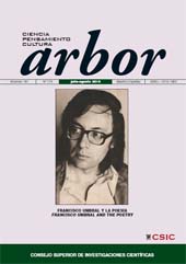 Issue, Arbor : 191, 774, 4, 2015, CSIC, Consejo Superior de Investigaciones Científicas