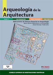 Heft, Arqueología de la arquitectura : 12, 2015, CSIC, Consejo Superior de Investigaciones Científicas