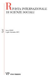 Issue, Rivista internazionale di scienze sociali : 3, 2015, Vita e Pensiero