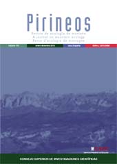 Fascicolo, Pirineos : revista de ecología de montaña : 170, 2015, CSIC, Consejo Superior de Investigaciones Científicas