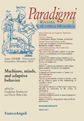 Artículo, Language and communication in Turing's machine intelligence, Franco Angeli